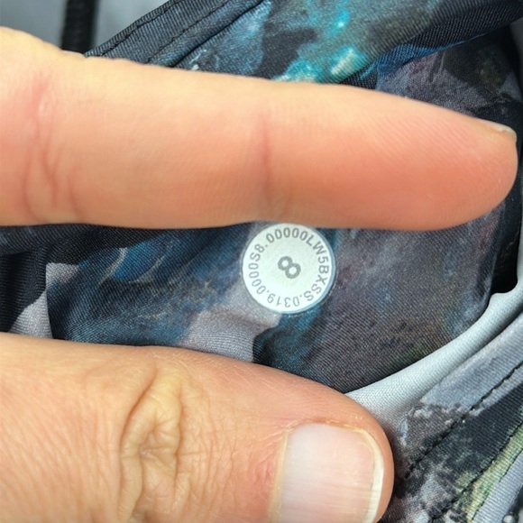 Lululemon Fast and Free Tight II 25" *Non-Reflective Nulux Glacier Camo Starligh - Picture 6 of 7